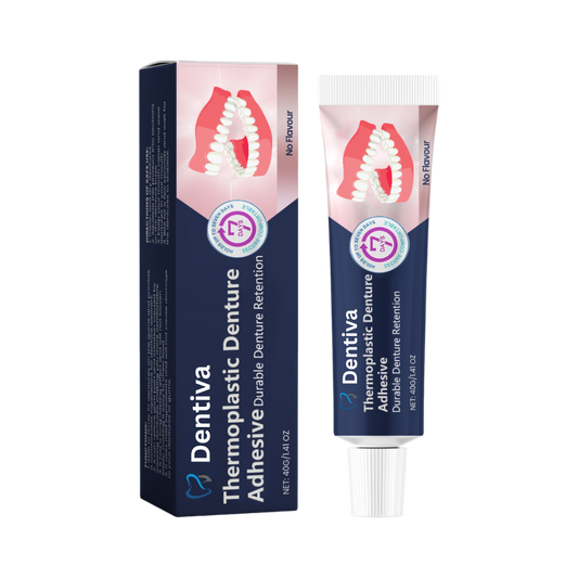 Dentiva™ Denture Bonding Agent | Secure hold without daily bonding in 3 days