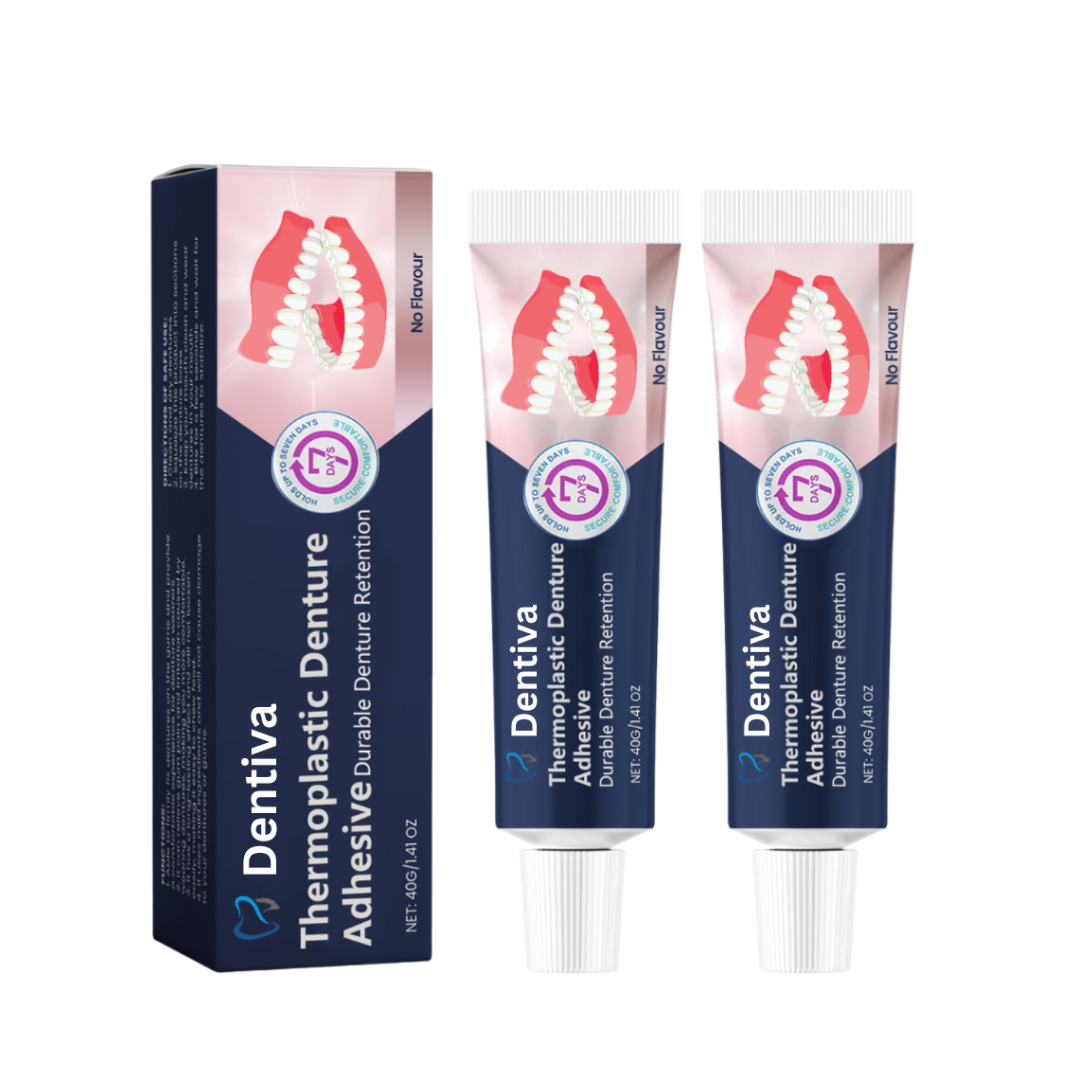 Dentiva™ Denture Bonding Agent | Secure hold without daily bonding in 3 days