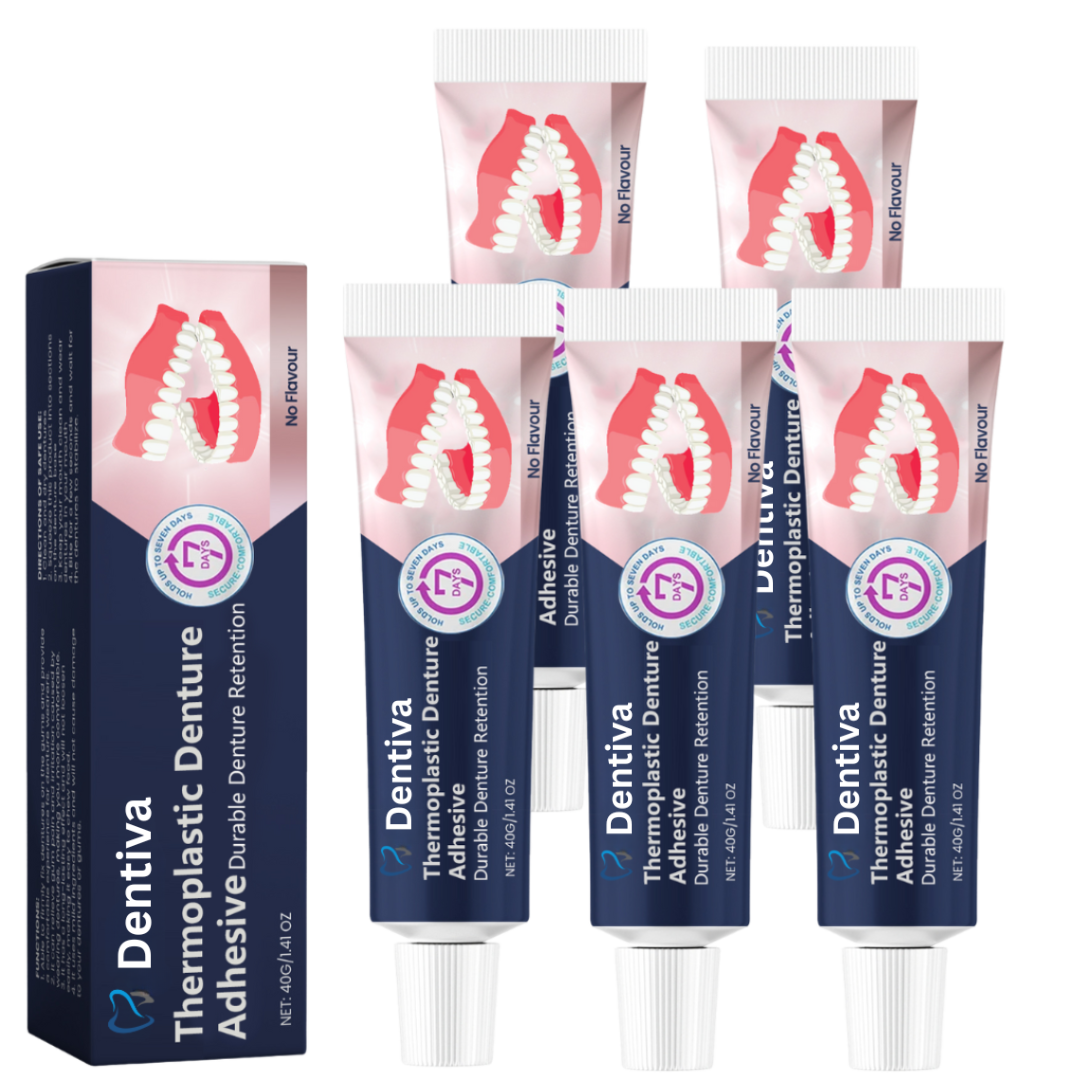 Dentiva™ Denture Bonding Agent | Secure hold without daily bonding in 3 days