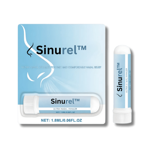 Sinurel™ Nasal Inhaler | Clear your stuffy nose in just 7 minutes – and breathe freely again!